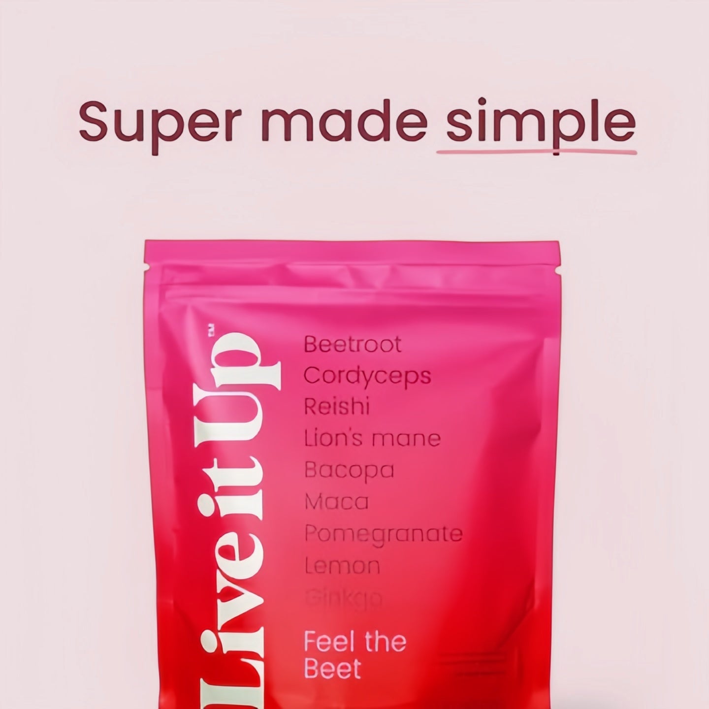 Feel the Beet: Beetroot powder with adaptogens